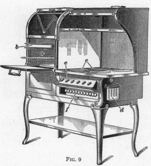 Illustration: FIG. 9 Electric Stove